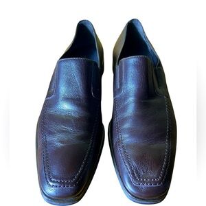 Bruno Magli Raging Brown Men’s Leather Loafer RAGING1 Size 9.5. Made in Italy